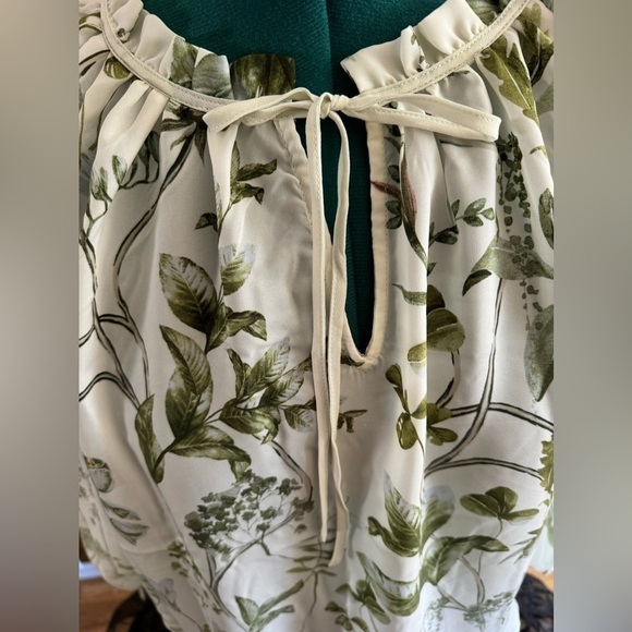 NWT Rachel Zoe flowy print blouse - Picture 4 of 6